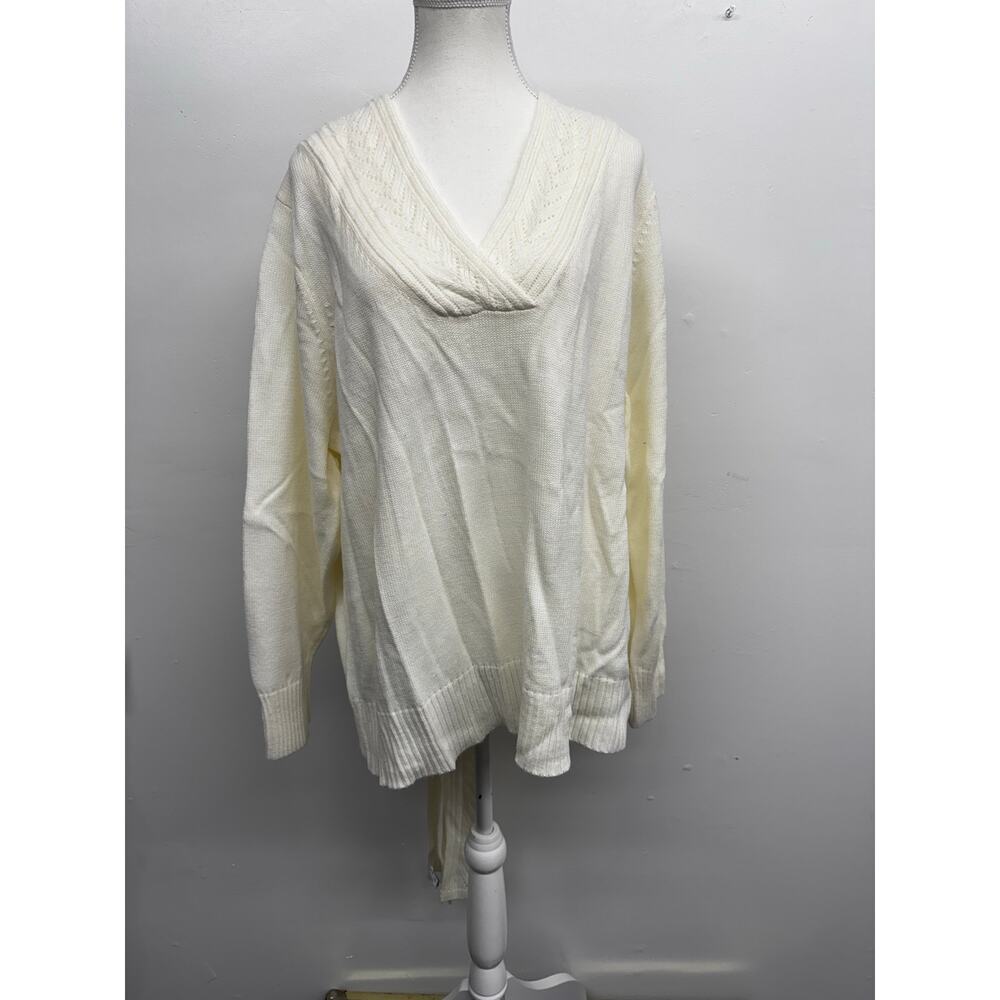 Fashion Bug Cream Sweater sz 22/24W